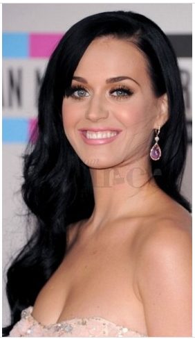 Peruca Katy Perry Celebridade Morena Cabelo Humano Remy
