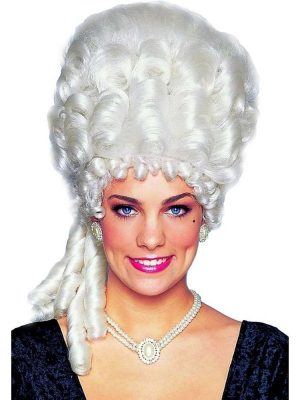 Peruca Maria Antonieta Adulto Branco Peruca Maria Antonieta Adulto Branco