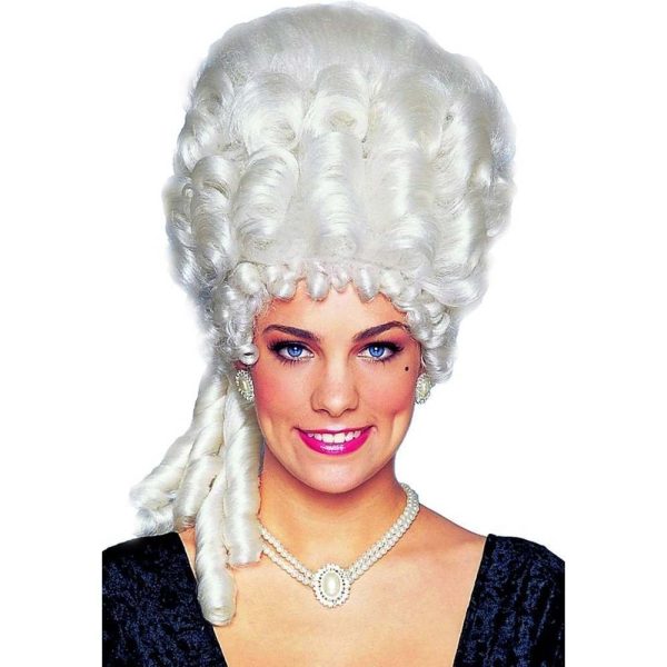 Peruca Maria Antonieta Adulto Branco Peruca Maria Antonieta Adulto Branco