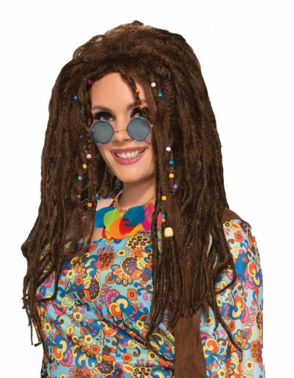 Peruca Rastafari Castanho Feminino Peruca Rastafari Castanho Feminino
