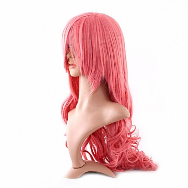 Peruca Rosa Ondulada Vocaloid Megurine Luka Peruca Rosa Ondulada Vocaloid Megurine Luka