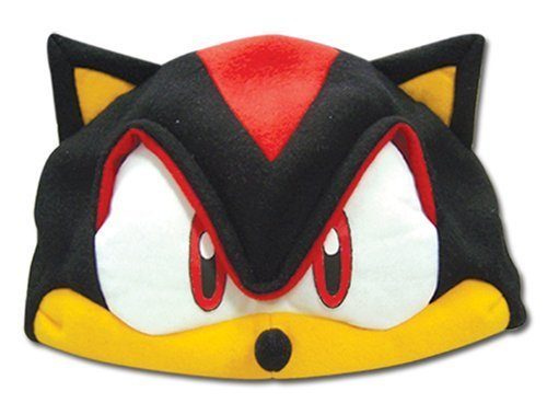 Touca Chapéu Shadow Sonic the Hedgehog Luxo Touca Chapéu Shadow Sonic the Hedgehog Luxo