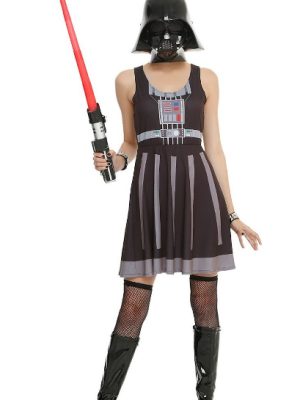 Vestido Fantasia Darth Vader Star Wars Luxo Vestido Fantasia Darth Vader Star Wars Luxo
