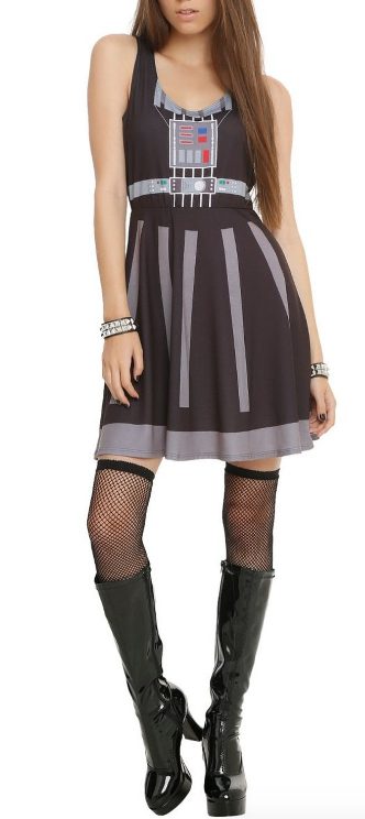 Vestido Fantasia Darth Vader Star Wars Luxo Vestido Fantasia Darth Vader Star Wars Luxo