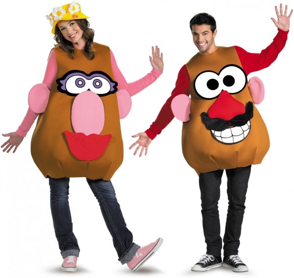 Fantasia Sr ou Sra Cabeça de Batata Fantasia Sr ou Sra Cabeça de Batata