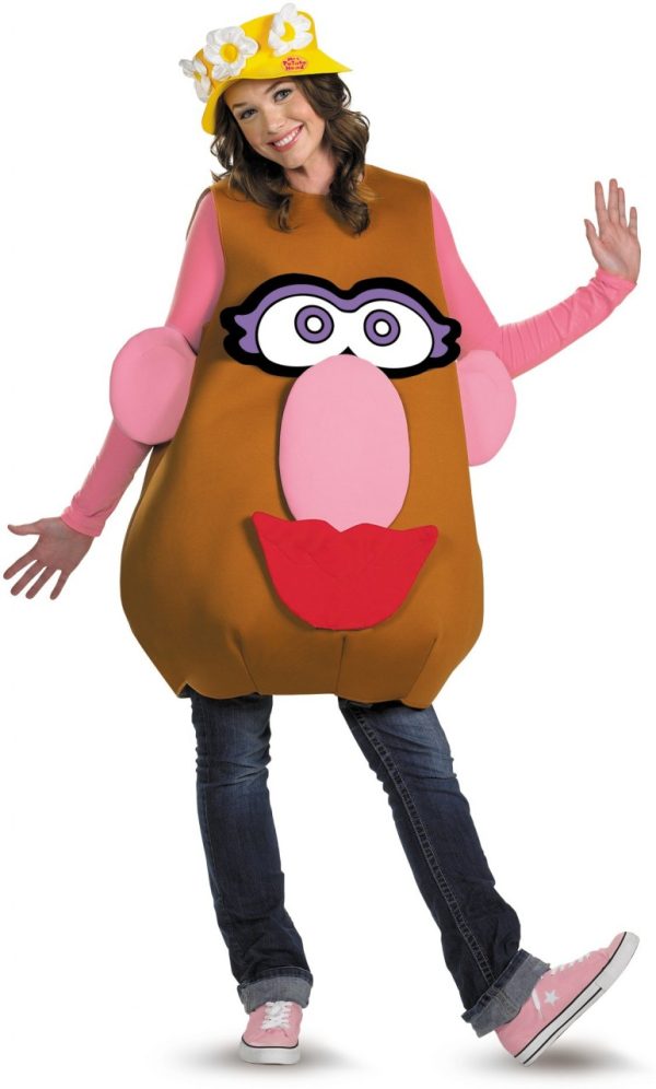 Fantasia Sr ou Sra Cabeça de Batata Fantasia Sr ou Sra Cabeça de Batata
