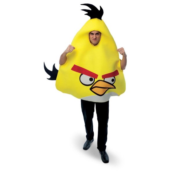 Fantasia Angry Bird Amarelo Adulto Fantasia Angry Bird Amarelo Adulto