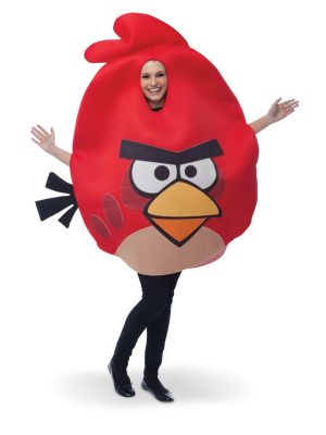 Fantasia Angry Bird Vermelho Adulto Fantasia Angry Bird Vermelho Adulto