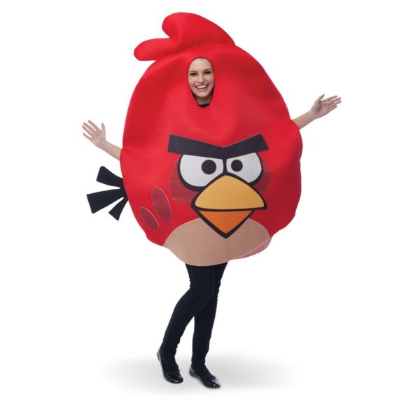 Fantasia Angry Bird Vermelho Adulto Fantasia Angry Bird Vermelho Adulto