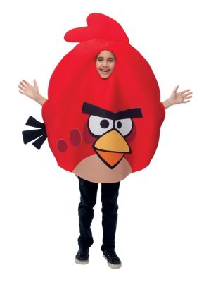 Fantasia Angry Bird Vermelho Infantil Fantasia Angry Bird Vermelho Infantil