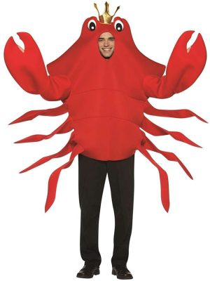Fantasia de Caranguejo Luxo Adulto Luxo Fantasia de Caranguejo Luxo Adulto Luxo