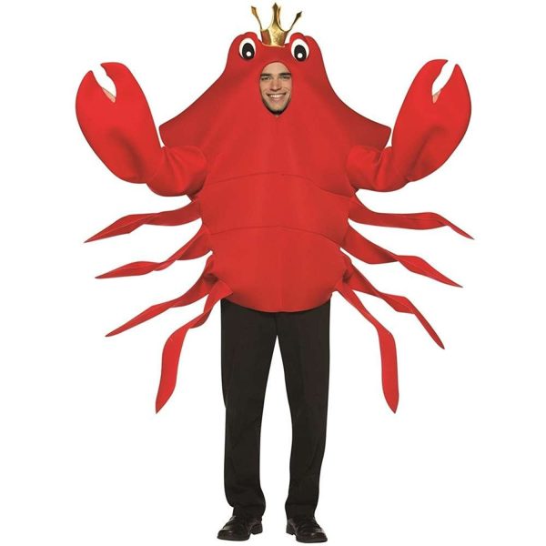 Fantasia de Caranguejo Luxo Adulto Luxo