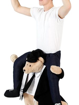 Fantasia de Montar Urso de Terno Me Carregando Adulto Fantasia de Montar Urso de Terno Me Carregando Adulto