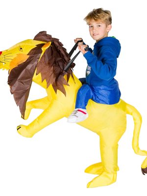 Fantasia Leão Inflável Infantil Fantasia Leão Inflável Infantil