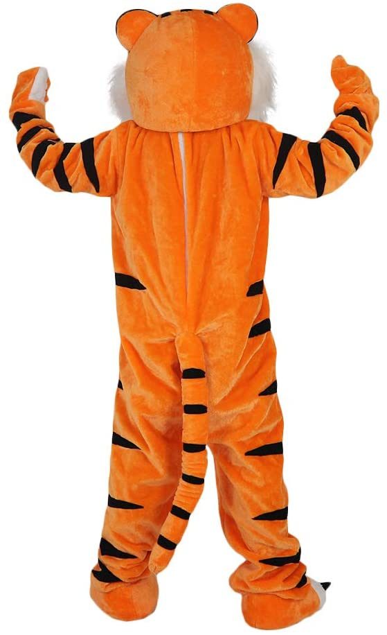 Fantasia Tigre Mascote Luxo Clássico Fantasia Tigre Mascote Luxo Clássico