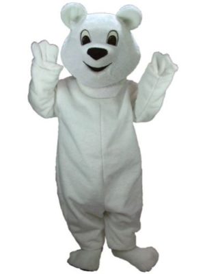 Mascote Urso Polar Branco Mascote Urso Polar Branco