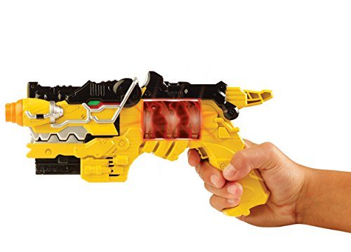 Arma de Power Rangers Dino Charger Amarelo Arma de Power Rangers Dino Charger Amarelo