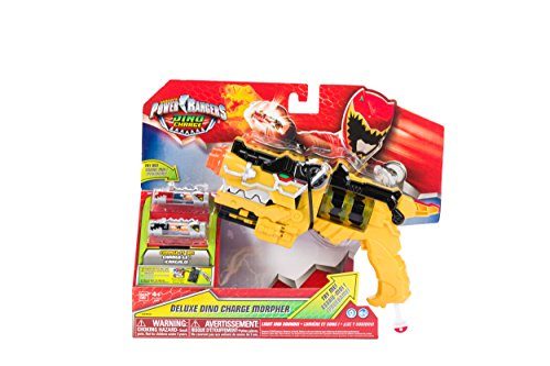 Arma de Power Rangers Dino Charger Amarelo Arma de Power Rangers Dino Charger Amarelo