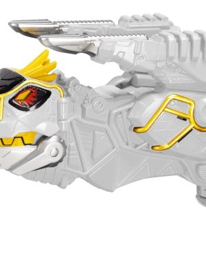 Arma de Power Rangers Dino Charger Prata Arma de Power Rangers Dino Charger Prata