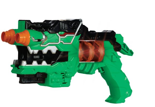 Arma de Power Rangers Dino Charger Verde Arma de Power Rangers Dino Charger Verde