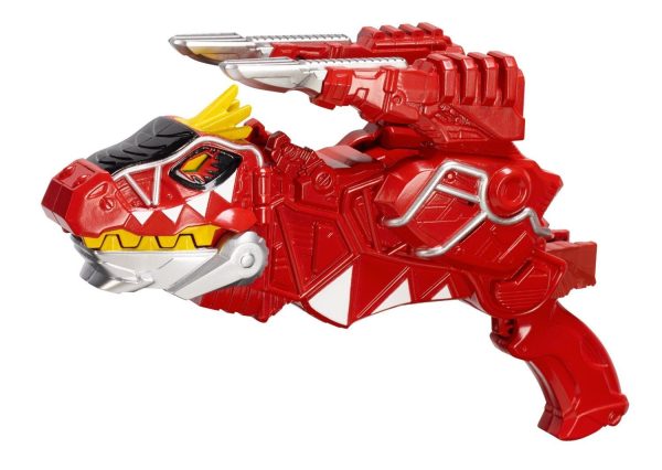 Arma de Power Rangers Dino Charger Vermelho