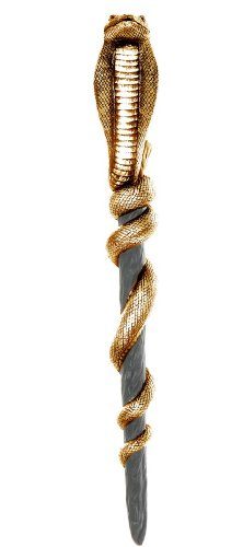 Cajado Faraó com Cobra Adulto Masculino Luxo Cajado Faraó com Cobra Adulto Masculino Luxo