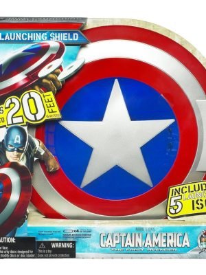 Capitão América Escudo Eletrônico Infantil Lançador de Dardos Capitão América Escudo Eletrônico Infantil Lançador de Dardos