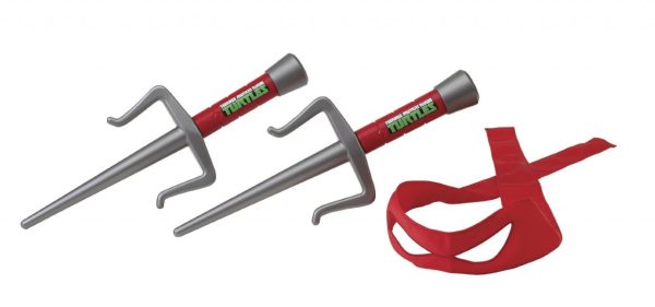 Faca Punhal Tartarugas Ninja Rafael Kit Faca Punhal Tartarugas Ninja Rafael Kit
