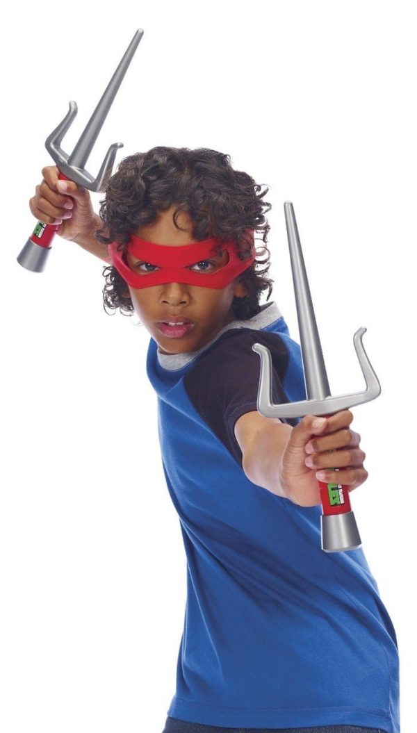 Faca Punhal Tartarugas Ninja Rafael Kit Faca Punhal Tartarugas Ninja Rafael Kit