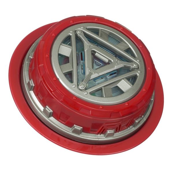 Fantasia IronMan Homem de Ferro Luz do Peito Reator Fantasia IronMan Homem de Ferro Luz do Peito Reator