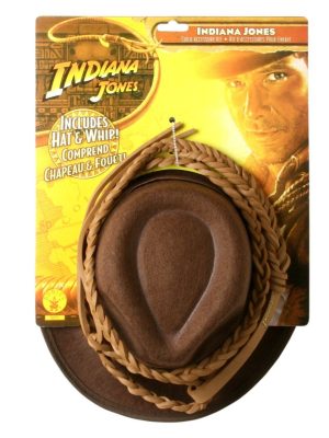 Indiana Jones Chapéu e Chicote Infantil