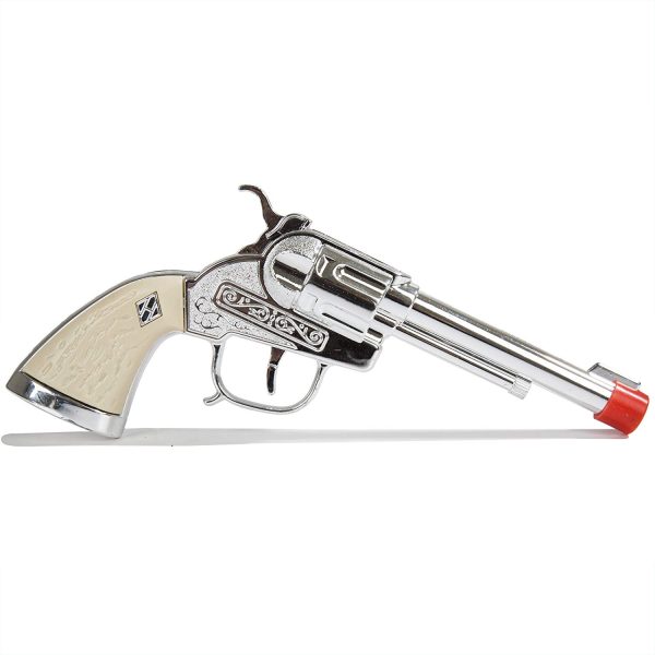 Pistola Arma de Brinquedo Prata Infantil Pistola Arma de Brinquedo Prata Infantil