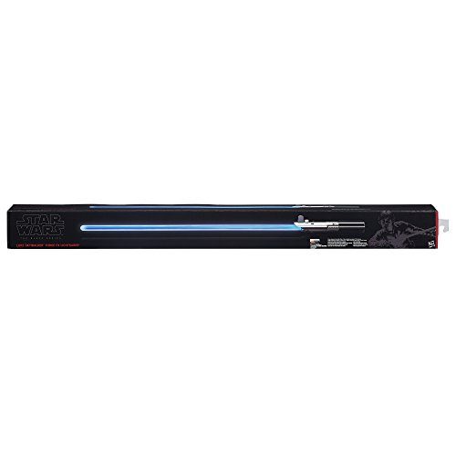 Sabre de Luz Azul Luke Skywalker Force FX Star Wars The Black Series Sabre de Luz Azul Luke Skywalker Force FX Star Wars The Black Series