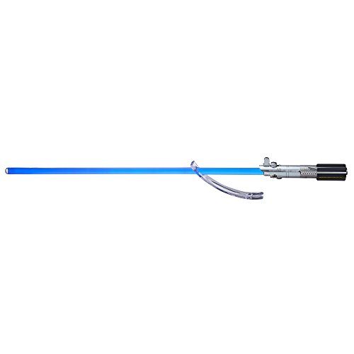 Sabre de Luz Azul Luke Skywalker Force FX Star Wars The Black Series Sabre de Luz Azul Luke Skywalker Force FX Star Wars The Black Series