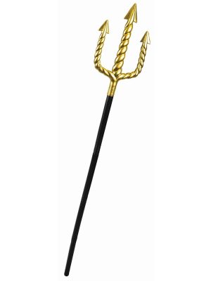 Tridente Dourado Aquaman Luxo Tridente Dourado Aquaman Luxo