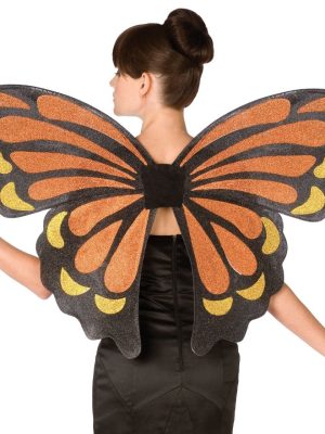 Asa Adulto de Borboleta Luxo Laranja Asa Adulto de Borboleta Luxo Laranja