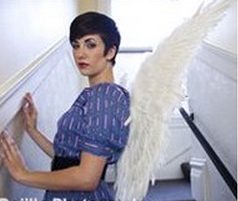 Asa Adulto para Anjo Branca Luxo Asa Adulto para Anjo Branca Luxo