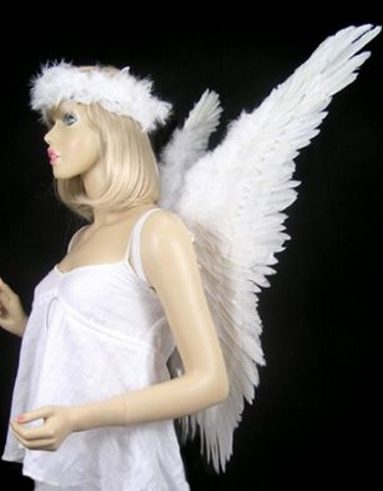 Asa Adulto para Anjo Branca Luxo Asa Adulto para Anjo Branca Luxo