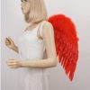 Asa Adulto para Anjo Vermelha luxo