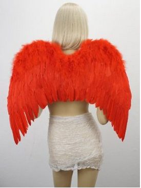Asa Adulto para Anjo Vermelha luxo Asa Adulto para Anjo Vermelha luxo