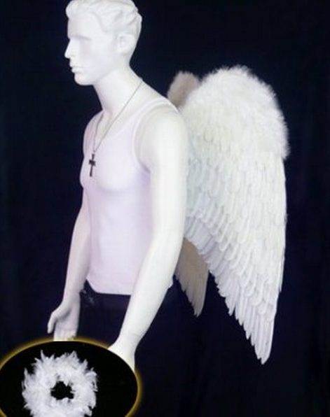 Asa Branca Anjo Adulto Luxo Asa Branca Anjo Adulto Luxo