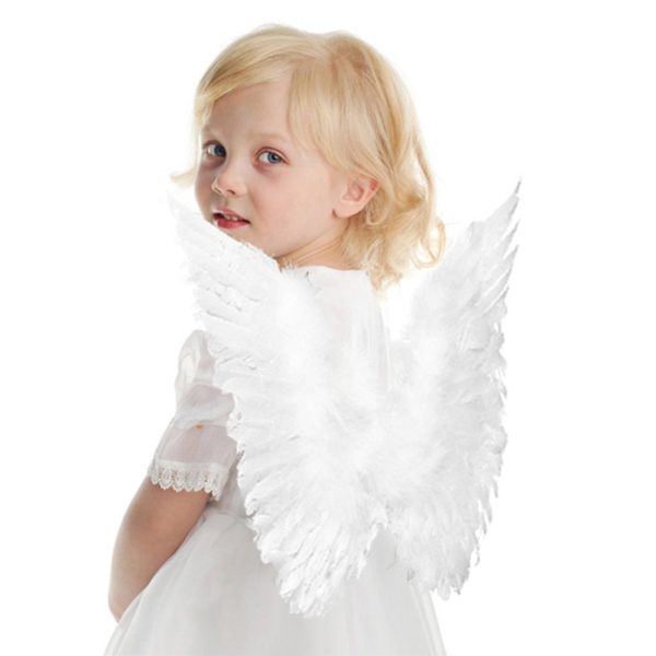 Asa de Penas Luxo Infantil Clássica Asa de Penas Luxo Infantil Clássica