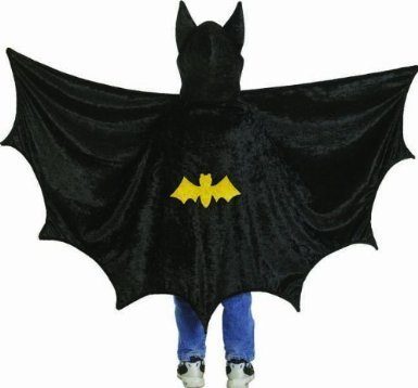 Asa e Capuz Infantil do Batman Asa e Capuz Infantil do Batman
