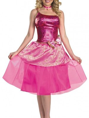 Fantasia Adulto Barbie Escola de Princesas