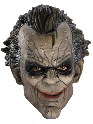 Máscara do Coringa Adulto Luxo Arkham City