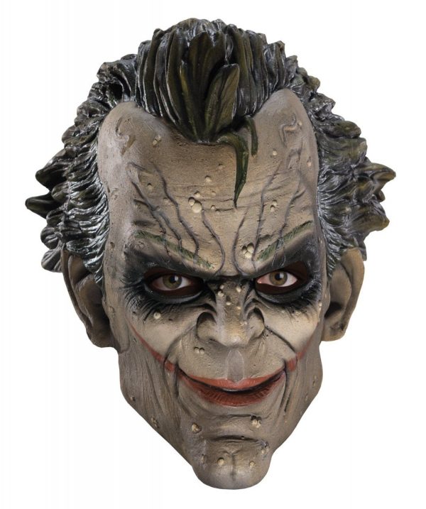 Máscara do Coringa Adulto Luxo Arkham City Máscara do Coringa Adulto Luxo Arkham City