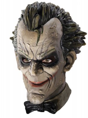 Máscara do Coringa Adulto Luxo Arkham City Luxo