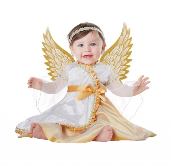 Fantasia Anjo da Guarda Divino Bebê Fantasia Anjo da Guarda Divino Bebê