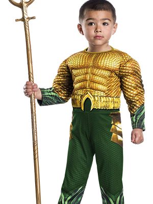 Fantasia Aquaman A Origem da Justiça Bebê Infantil Luxo Fantasia Aquaman A Origem da Justiça Bebê Infantil Luxo