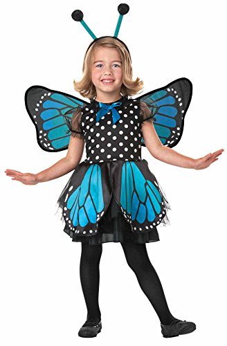 Fantasia Borboleta Azul Infantil